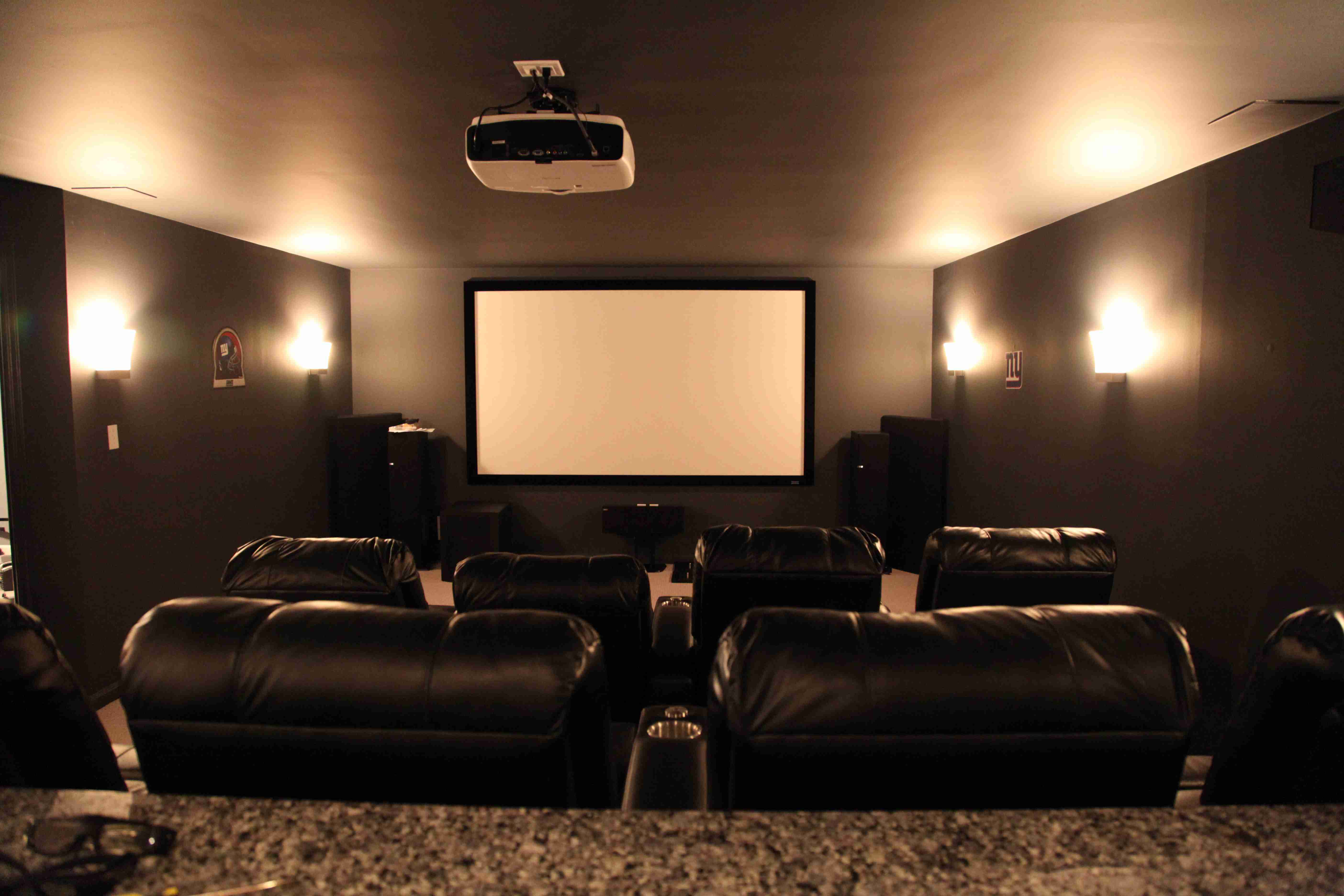 Chad and Perri's Basement Remodel Creates a Home Theater in ...
